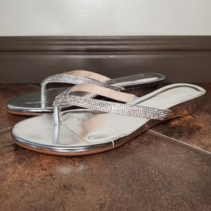 Le Chateau Rhinestone Sandals